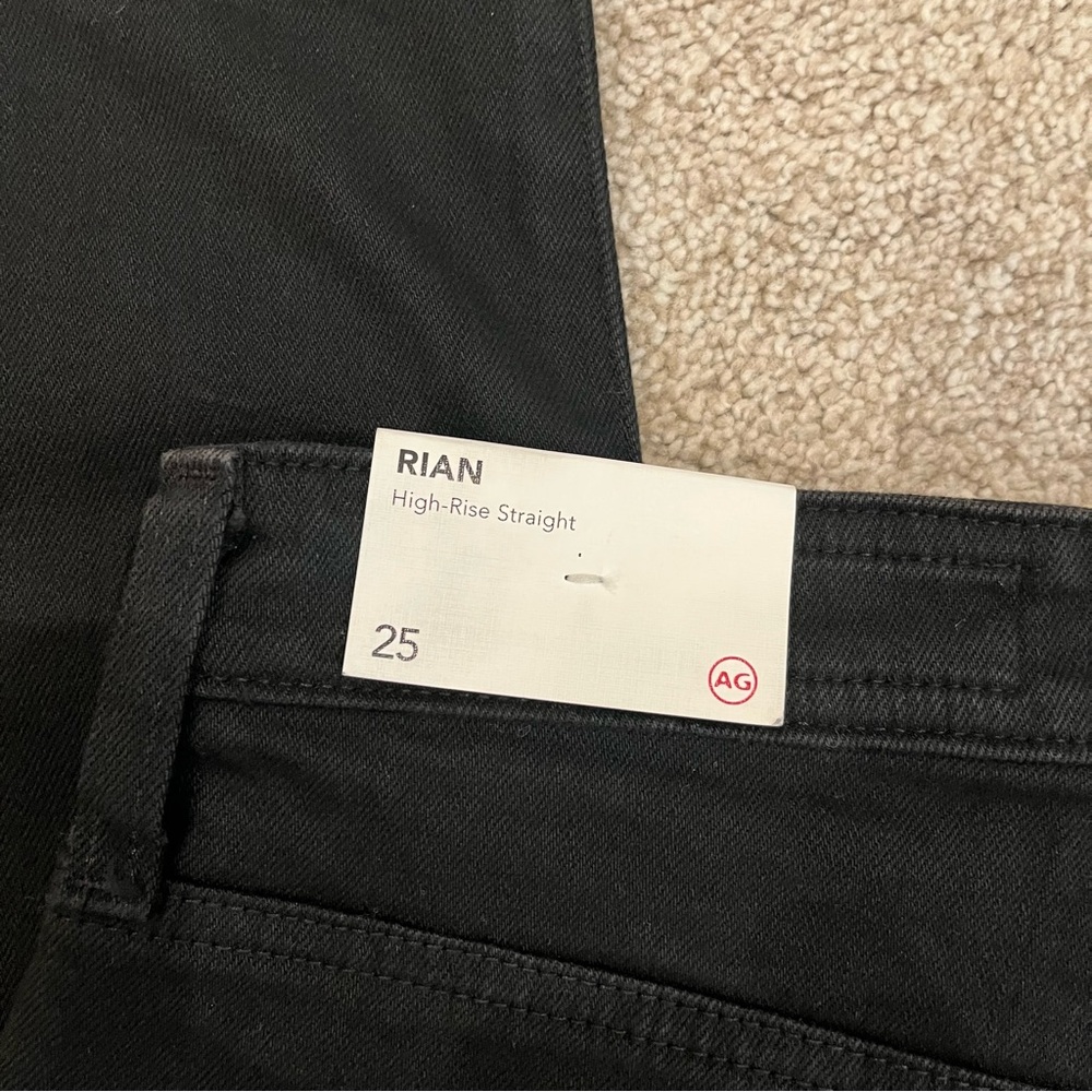 AG Rian High Rise Straight Leg Jeans - Picture 7 of 7